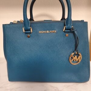 Michael Kors Blue Handbag